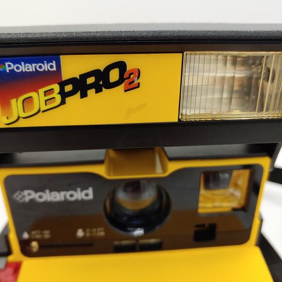 Polaroid Job Pro 2 Instant Film Camera UNTESTED with Strap 2000s - Picture 2 of 16